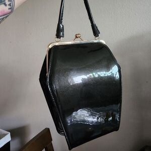SOLD: Tatyana To Die For Coffin Pinup Purse